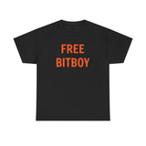 'Free Bitboy' Graphic Shirt for Cryptocurrency Enthusiasts