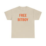 'Free Bitboy' Graphic Shirt for Cryptocurrency Enthusiasts