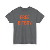 'Free Bitboy' Graphic Shirt for Cryptocurrency Enthusiasts
