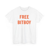 'Free Bitboy' Graphic Shirt for Cryptocurrency Enthusiasts