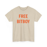 'Free Bitboy' Graphic Shirt for Cryptocurrency Enthusiasts