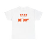 'Free Bitboy' Graphic Shirt for Cryptocurrency Enthusiasts