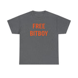 'Free Bitboy' Graphic Shirt for Cryptocurrency Enthusiasts