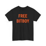 'Free Bitboy' Graphic Shirt for Cryptocurrency Enthusiasts