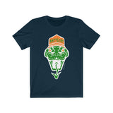 Rattler Cap Tee White Outline