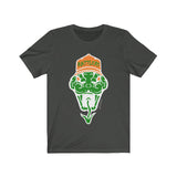 Rattler Cap Tee White Outline