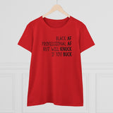 Knuck and Buck Black AF womens