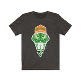 Rattler Cap Tee White Outline