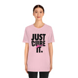 Just Cure It Unisex Dark font