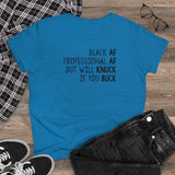 Knuck and Buck Black AF womens