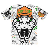 Rattler Cap All Over Tee