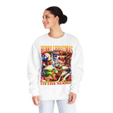 Yac King Christmas Sweater - Unisex NuBlend® Crewneck Sweatshirt