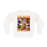 Yac King Christmas Sweater - Unisex NuBlend® Crewneck Sweatshirt