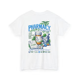 PHARMACY RX pad and bottle green blue