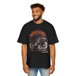 Bitcoin Spiked Been Dope Men's Heavy Oversized Tee