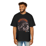 Bitcoin Spiked Been Dope Men's Heavy Oversized Tee