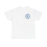 PHARMACY RX pad and bottle green blue
