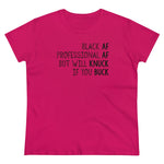 Knuck and Buck Black AF womens