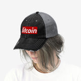 Supreme Bitcoin Trucker Hat
