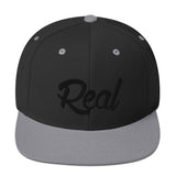 Real Puff Snapback Hat