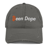 Bitcoin Been Dope Distressed Dad Hat