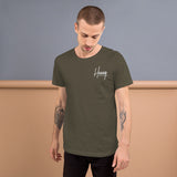 Henny White Font Unisex t-shirt