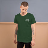 Henny White Font Unisex t-shirt
